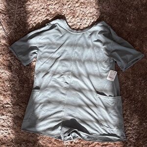 FP Movement by Free People Gray Romper